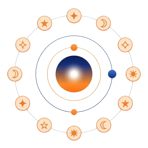 Cosmic Astrology Illustration